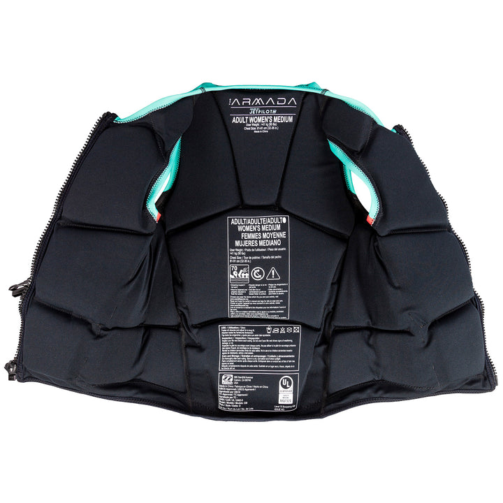 Jetpilot Armada CGA Wake Vest - Women's 2023 Aqua