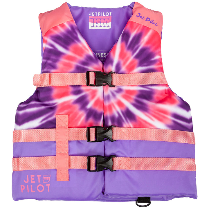 Jetpilot Pistol Youth Nylon CGA Wake Vest - Toddlers' 2023 Pink/Purple