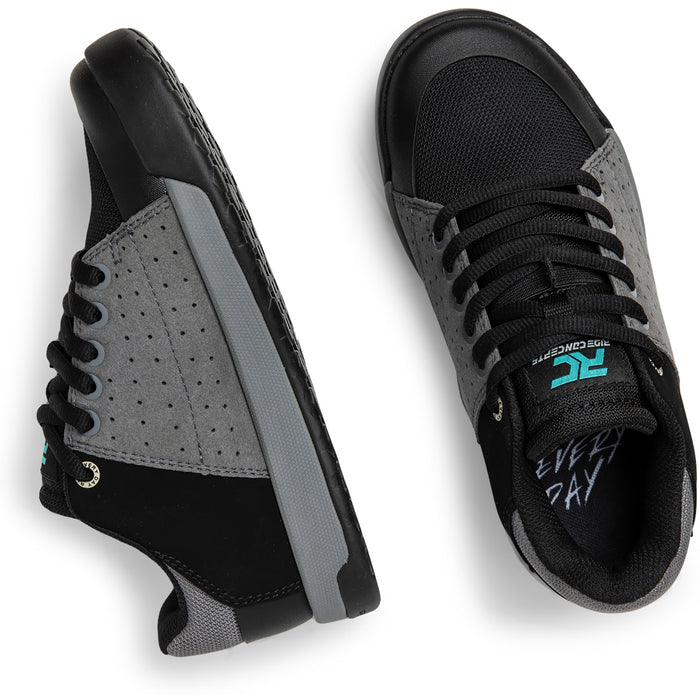 Ride Concepts Livewire Shoes - Kids' Charcoal/Black