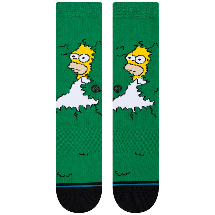 Stance Homer Simpson Socks Green