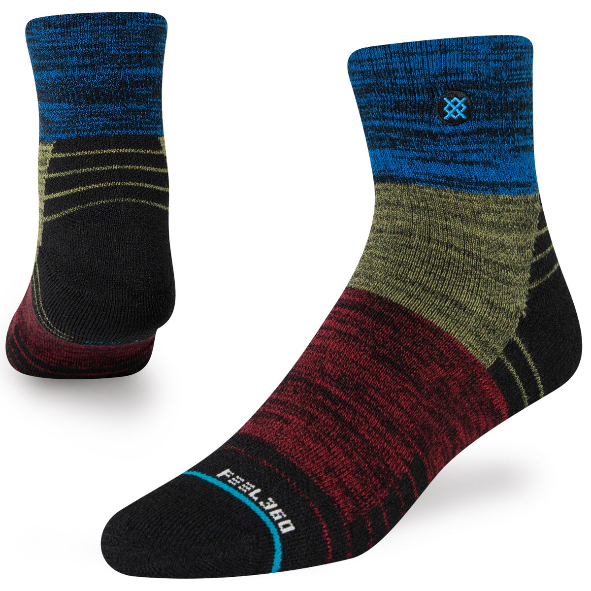 Stance Lineage Socks - Unisex Black