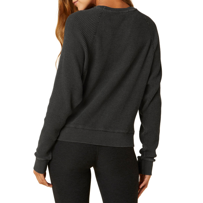 Beyond Yoga With The Band Pullover - Women's Washed Black
