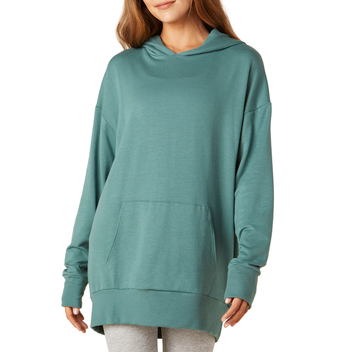 Beyond Yoga Go Getter Hoodie - Women's Rainforest Blue