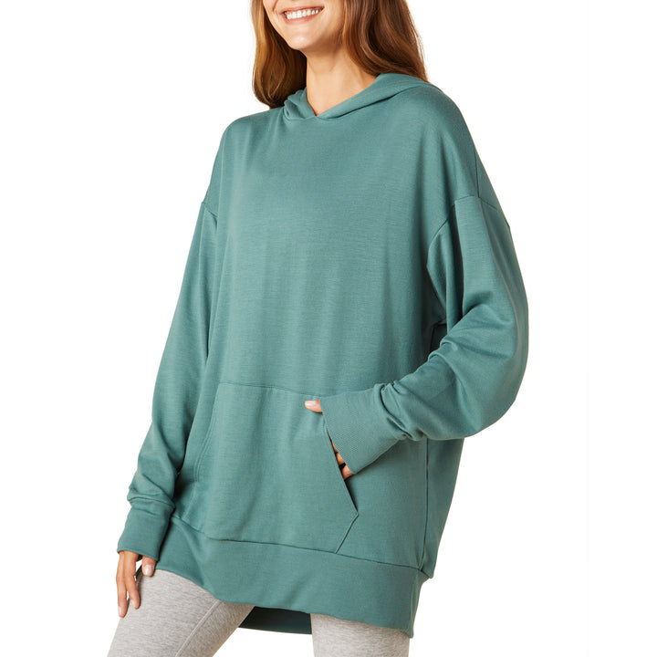 Beyond Yoga Go Getter Hoodie - Women's Rainforest Blue