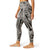 Beyond Yoga High Waisted Midi Leggings - Women's Gray Swirl Jacquard