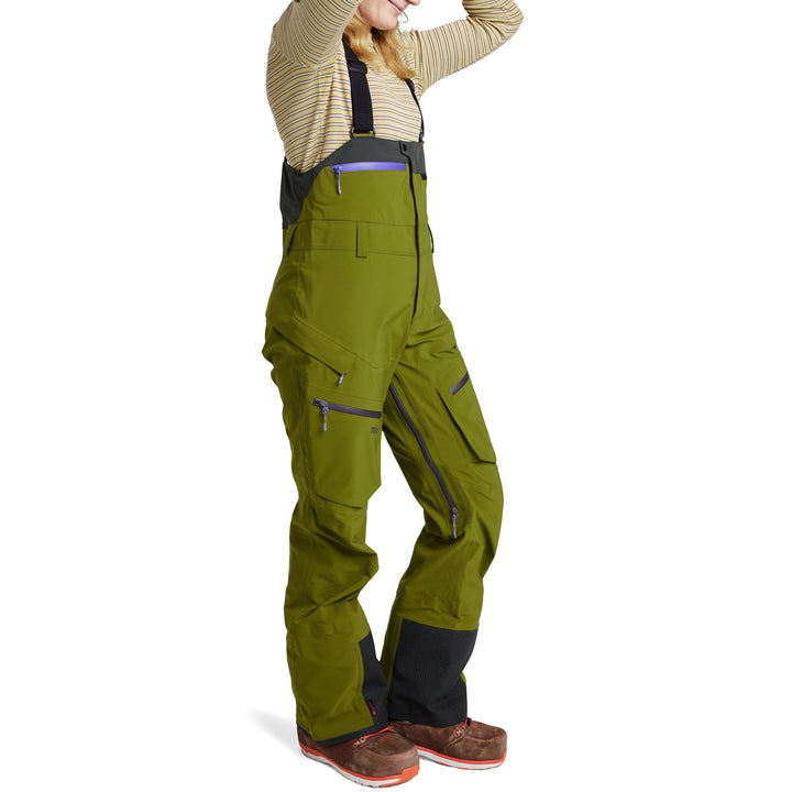 Trew Gear Capow Long Bibs - Women's Moss