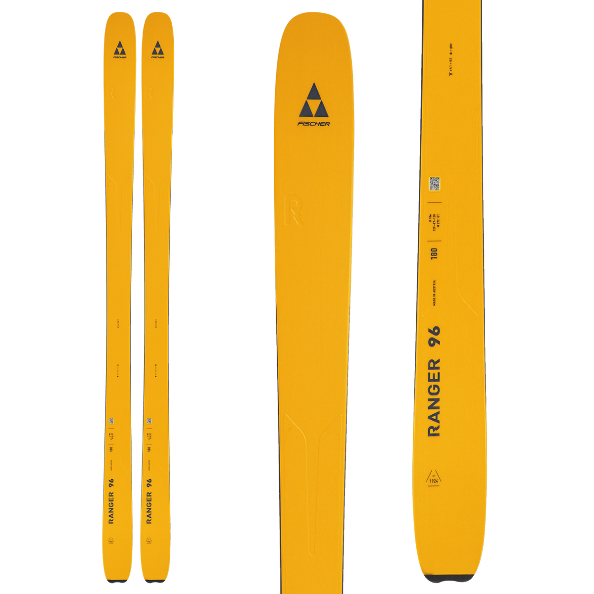 Fischer Ranger 96 Skis 2024 Mango