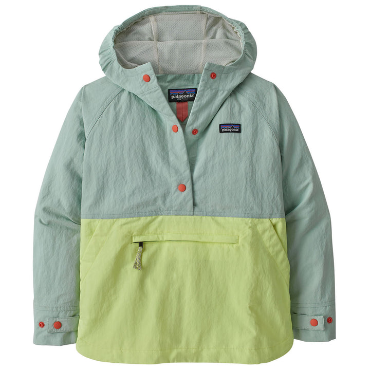 Patagonia Isthmus Anorak Jacket - Girls' Jellyfish Yellow