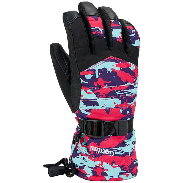 Gordini Charger GORE-TEX Gloves - Kids' Splatter Camo Pink