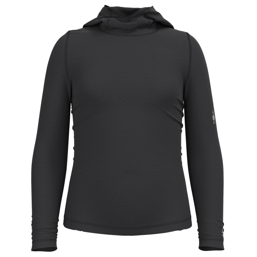 Smartwool Classic Thermal Merino Base Layer Hoodie - Kids' Charcoal Heather