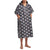Slowtide Sun Moon Quick Dry Changing Poncho Black