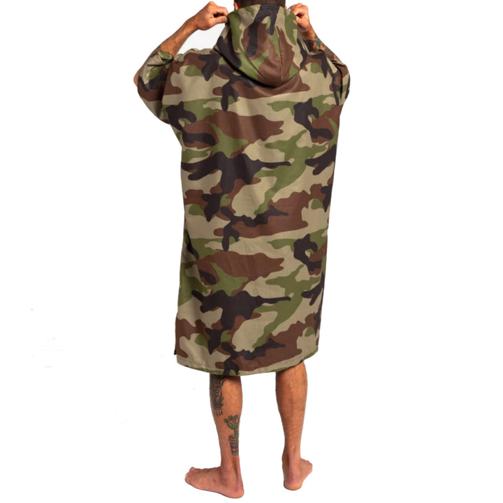 Slowtide Regime Quick-Dry Poncho Army