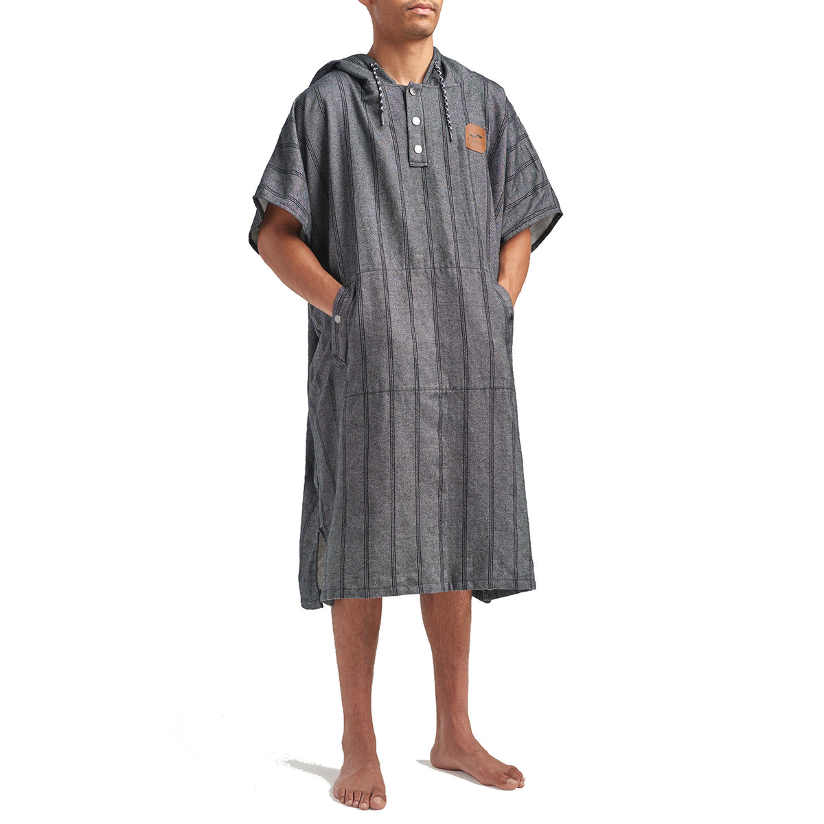 Slowtide Graves Turkish Poncho Grey