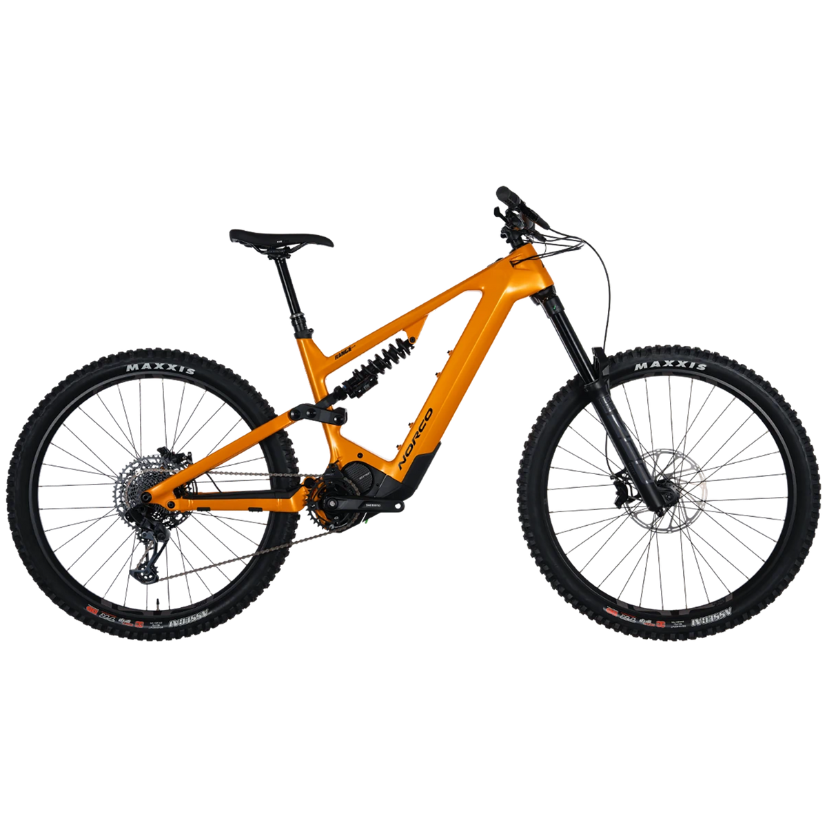 Norco Range VLT C2 900w E-Mountain Bike 2022 Orange/Black