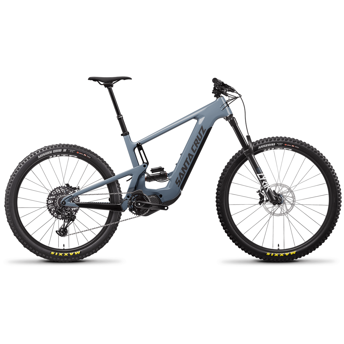 Santa Cruz Bicycles Heckler 9 MX C R E-Mountain Bike 2022 Maritime Grey