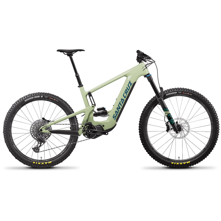 Santa Cruz Bicycles Heckler 9 MX C S E-Mountain Bike 2022 Gloss Avocado Green