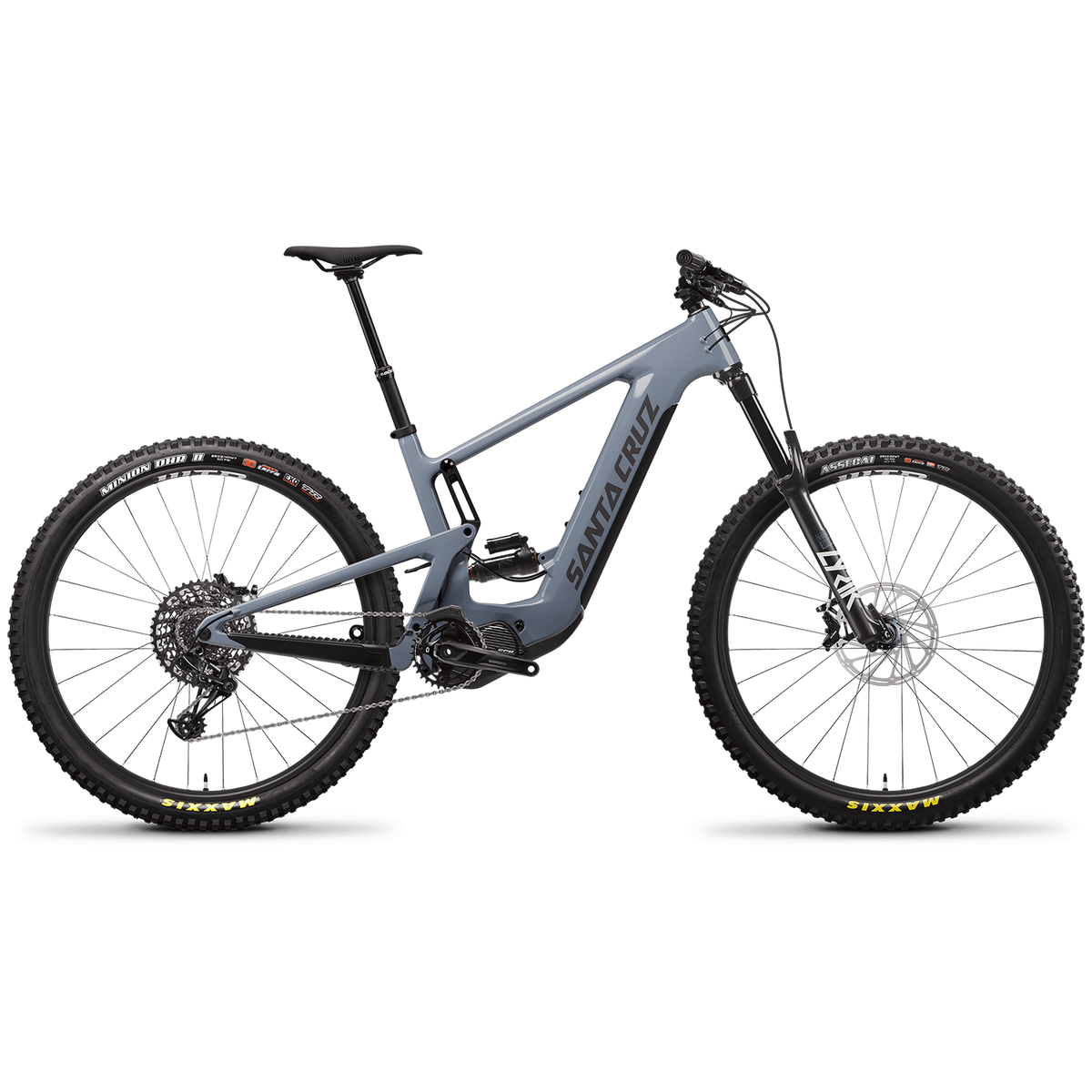 Santa Cruz Bicycles Heckler 9 C R E-Mountain Bike 2022 Maritime Grey