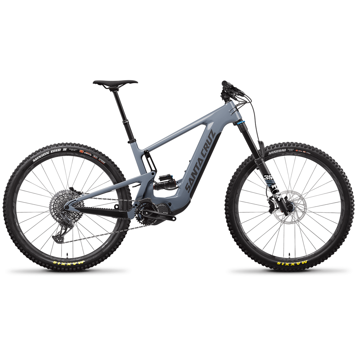 Santa Cruz Bicycles Heckler 9 C S E-Mountain Bike 2022 Maritime Grey