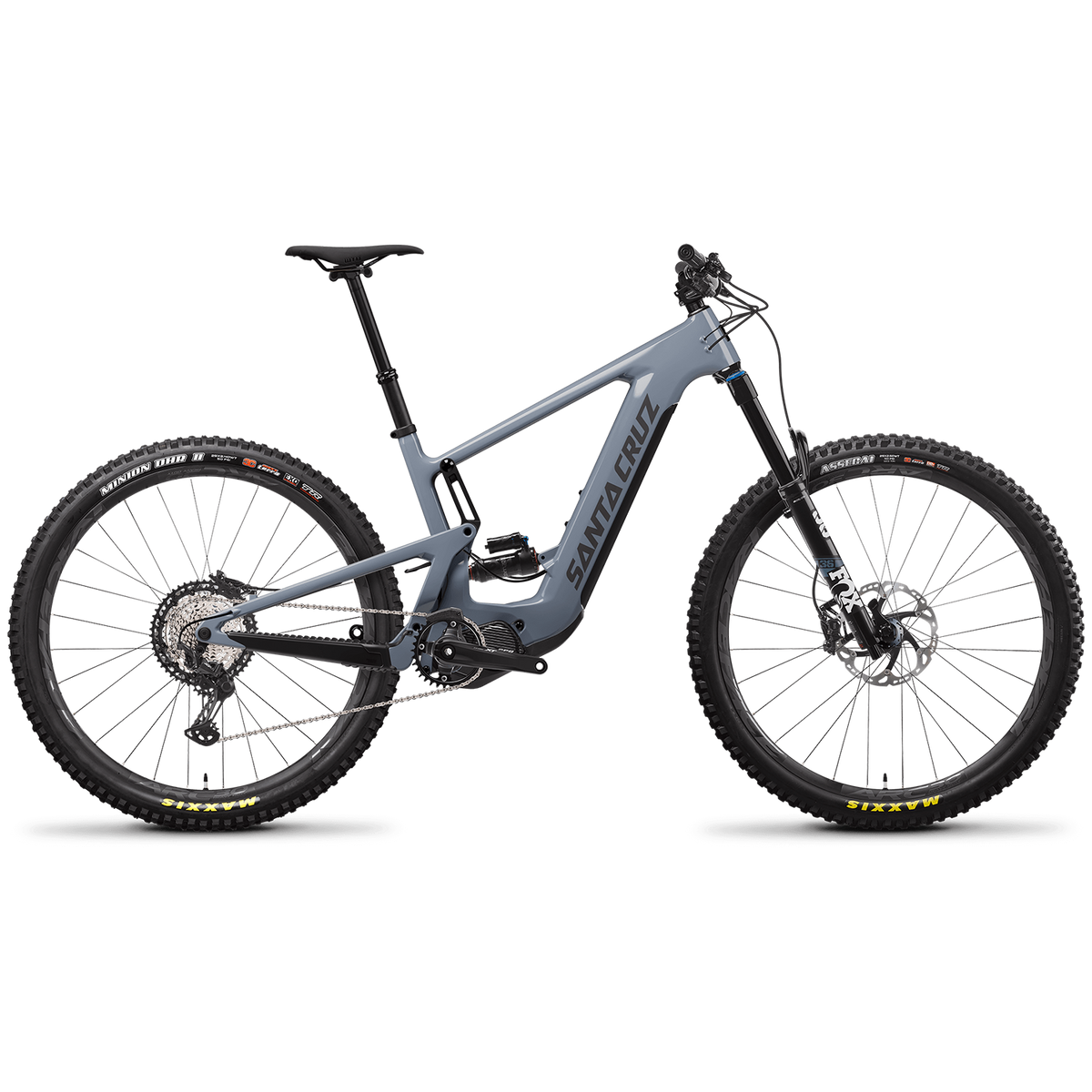 Santa Cruz Bicycles Heckler 9 C XT E-Mountain Bike 2022 Maritime Grey