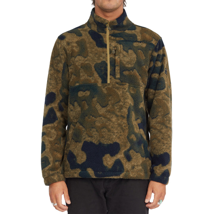 Billabong Boundary Mock-Neck Fleece - Men's Highland