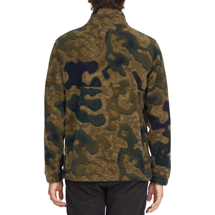 Billabong Boundary Mock-Neck Fleece - Men's Highland