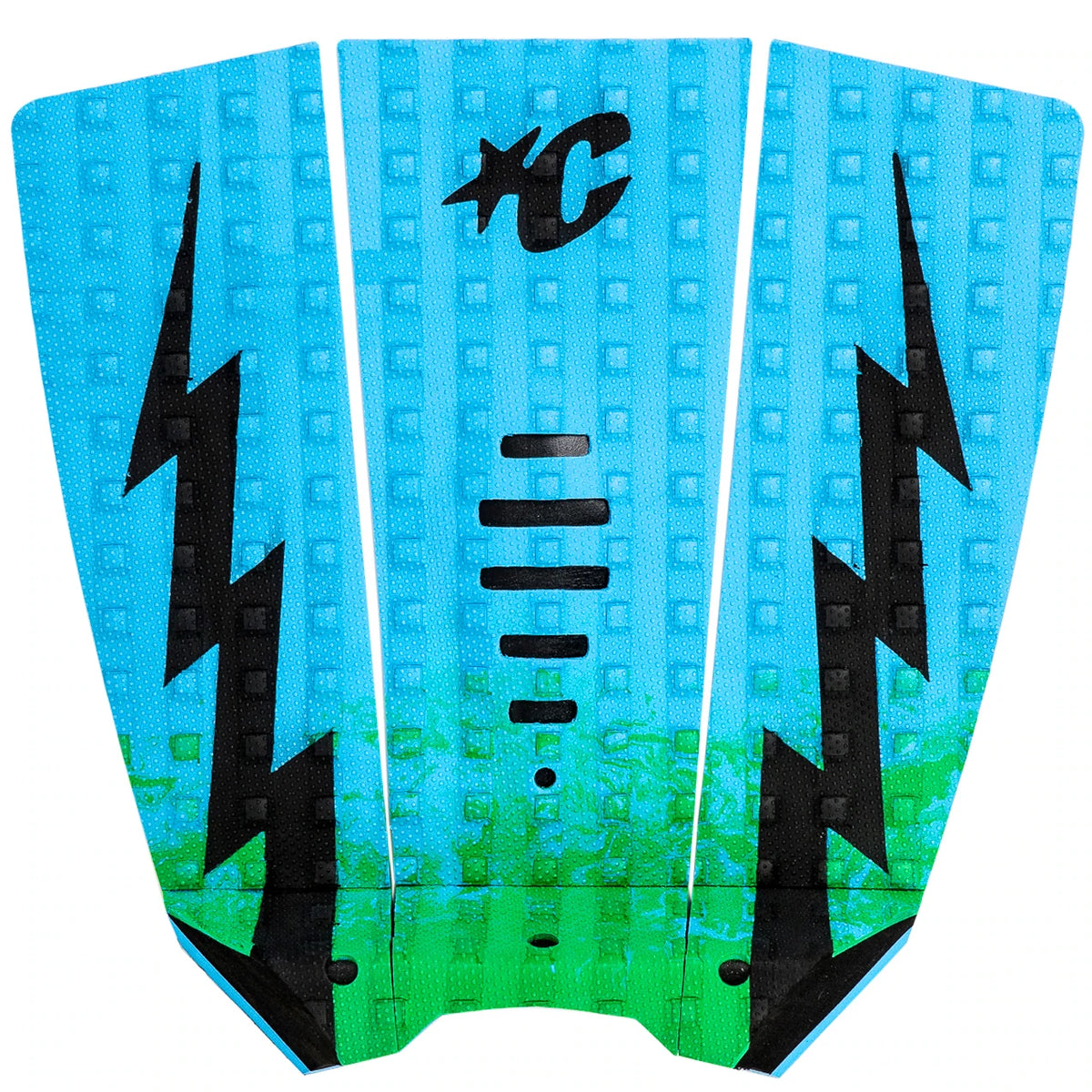 Creatures of Leisure Mick Eugene Fanning Lite Traction Pad Green Fade Cyan Black