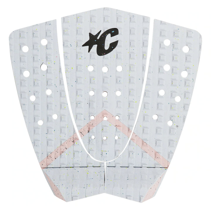 Creatures of Leisure Stephanie Gilmore EcoPure Traction Pad Platinum Dirty Pink