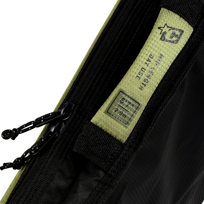 Creatures of Leisure Hardwear Mid Length Day Use Surfboard Bag Military Black