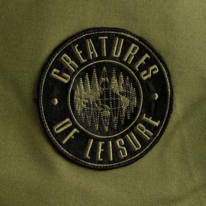 Creatures of Leisure Hardwear Mid Length Day Use Surfboard Bag Military Black