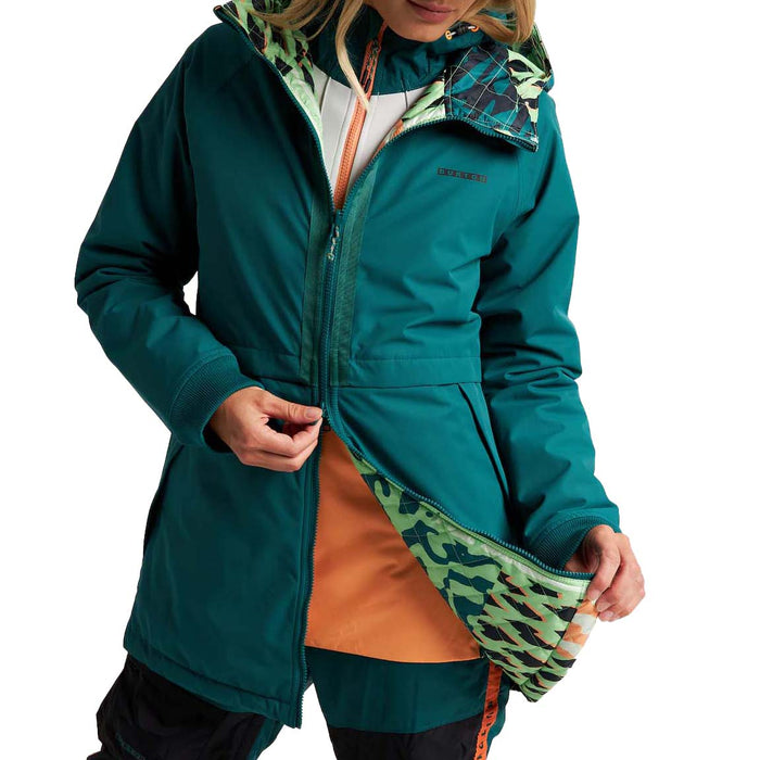 Burton Moondaze Jacket - Women's Antique Green/Composite