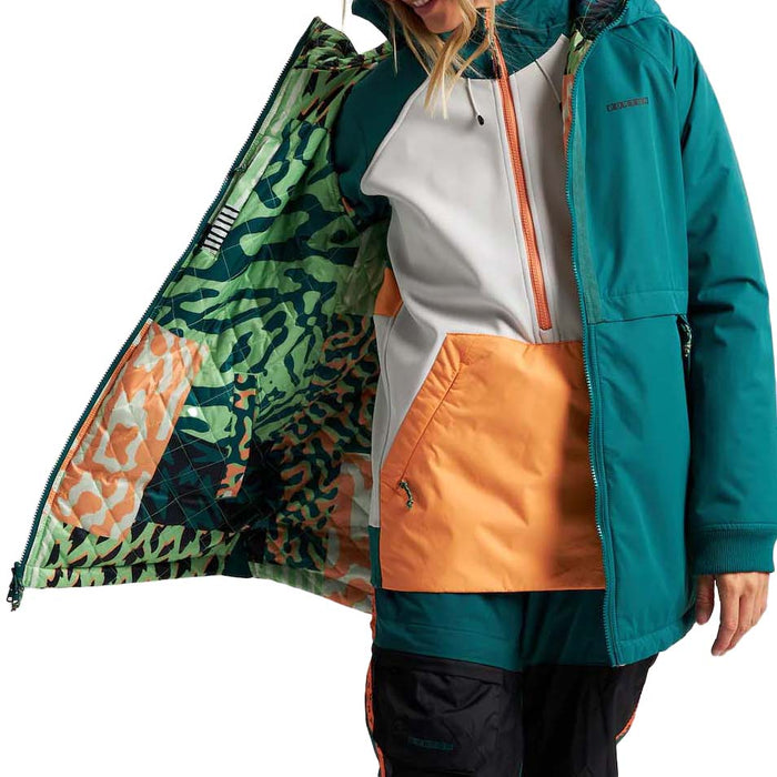 Burton Moondaze Jacket - Women's Antique Green/Composite