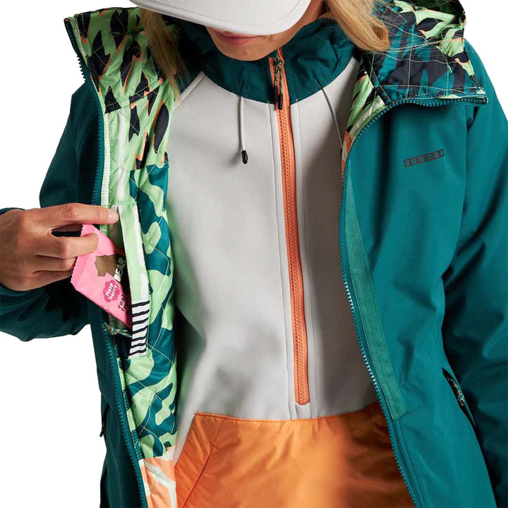 Burton Moondaze Jacket - Women's Antique Green/Composite