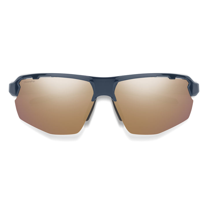 Smith Resolve Sunglasses French Navy/ChromaPop Rose Gold Mirror