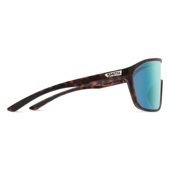 Smith Boomtown Sunglasses Matte Tortoise/ChromaPop Polarized Opal Mirror