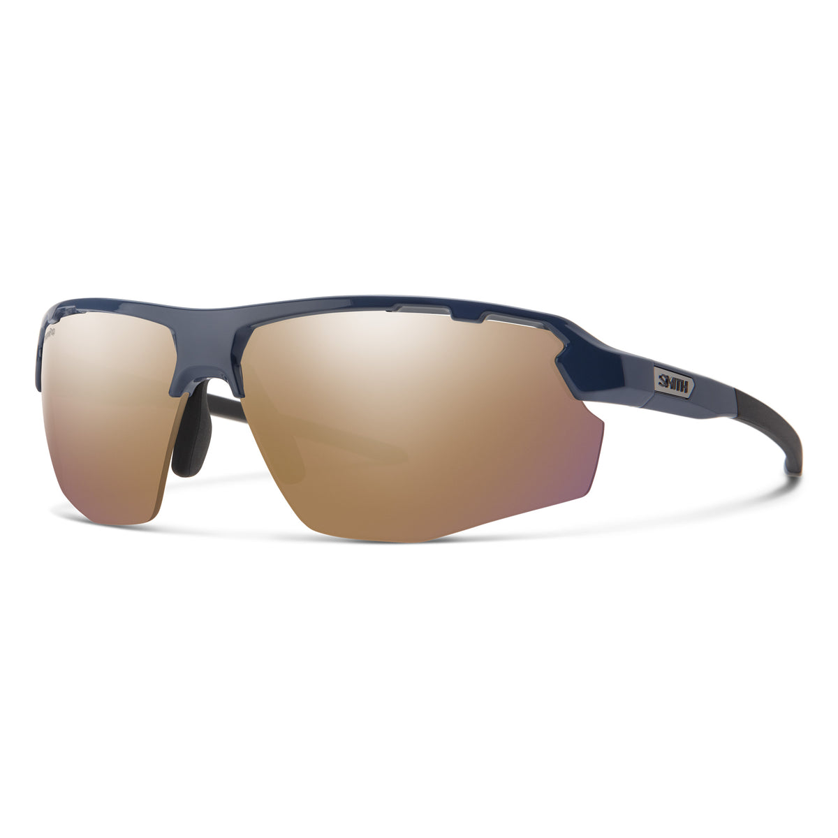 Smith Resolve Sunglasses French Navy/ChromaPop Rose Gold Mirror