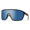 Matte Black/ChromaPop Polarized Blue Mirror