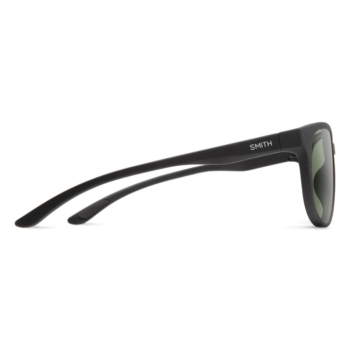 Smith Lake Shasta Sunglasses Matte Black/ChromaPop Polarized Grey Green