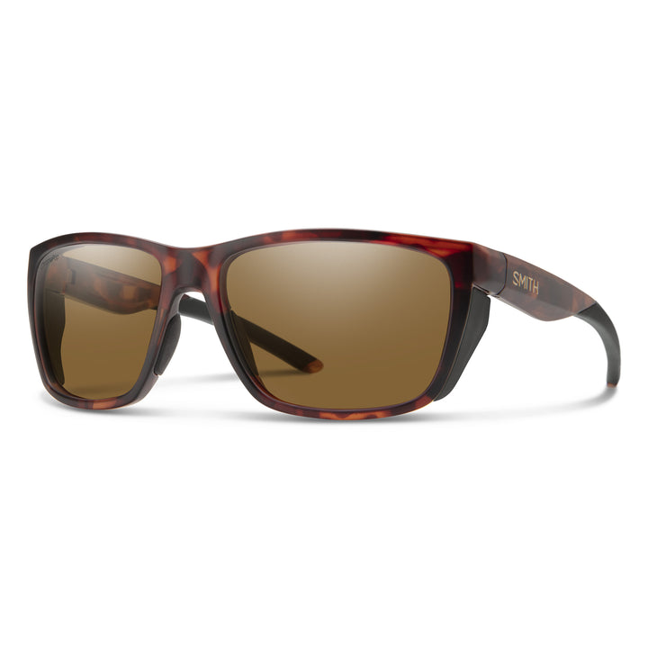 Smith Longfin Sunglasses Matte Tortoise/ChromaPop Polarized Brown