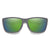 Smith Longfin Sunglasses Matte Black/ChromaPop Polarized Green Mirror