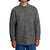 RVCA Husker Quilted Flannel Shirt - Men's Black Marle
