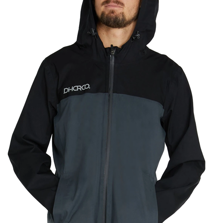 DHaRCO Rain Jacket Black Grey