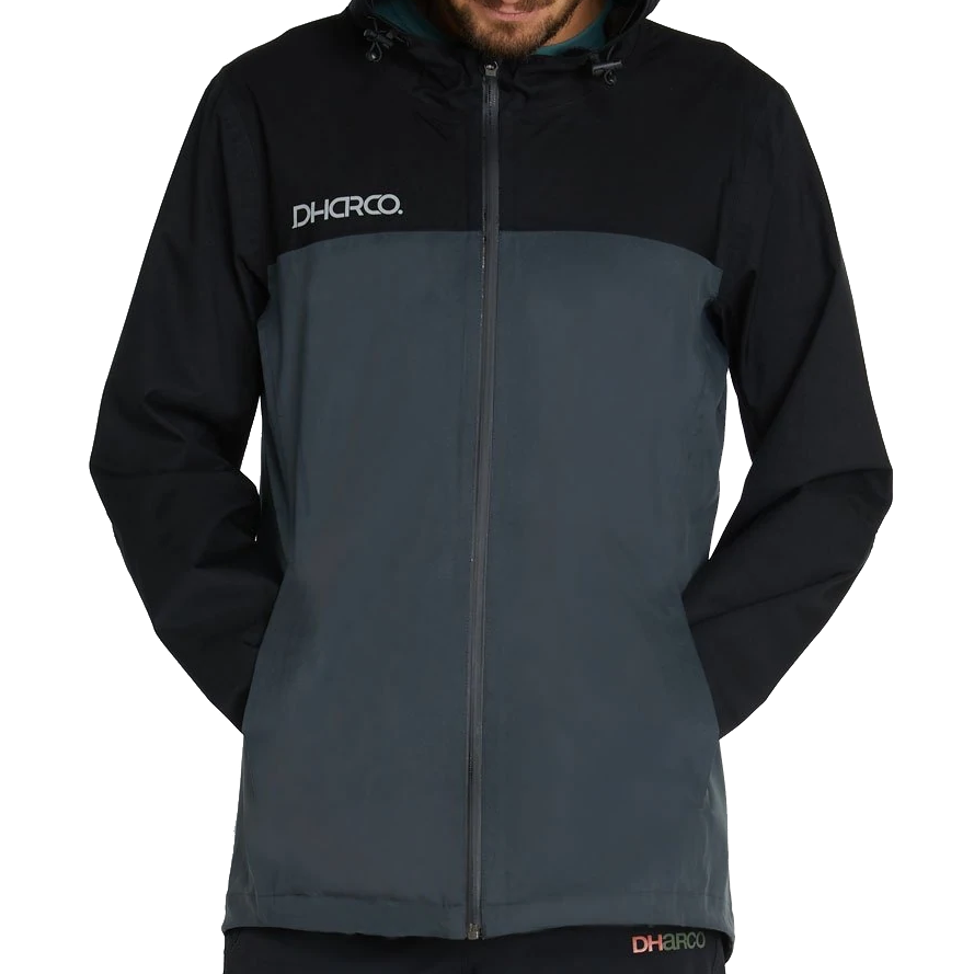 DHaRCO Rain Jacket Black Grey