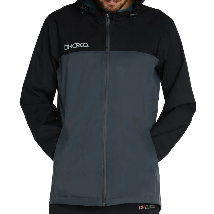 DHaRCO Rain Jacket Black Grey
