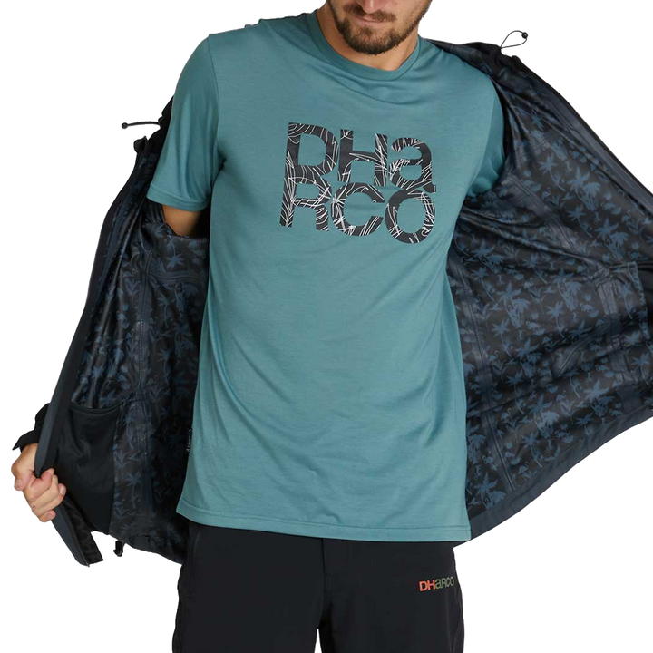 DHaRCO Rain Jacket Black Grey