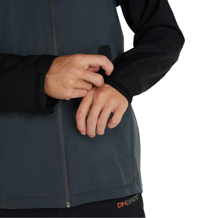 DHaRCO Rain Jacket Black Grey