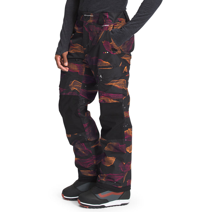 The North Face Slashback Cargo Long Pants - Men's TNF Black Binary Halfdome Print/TNF Black