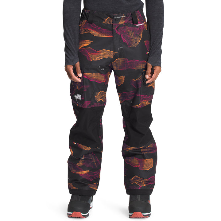 The North Face Slashback Cargo Long Pants - Men's TNF Black Binary Halfdome Print/TNF Black