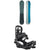Salomon Super 8 Splitboard + Union Explorer Splitboard Bindings 2022