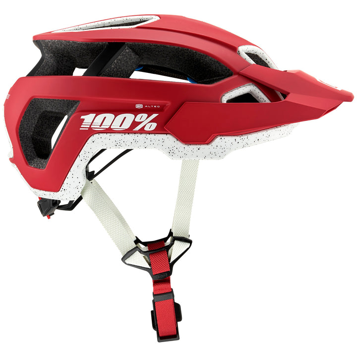 100% Altec w/ Fidlock Bike Helmet Deep Red