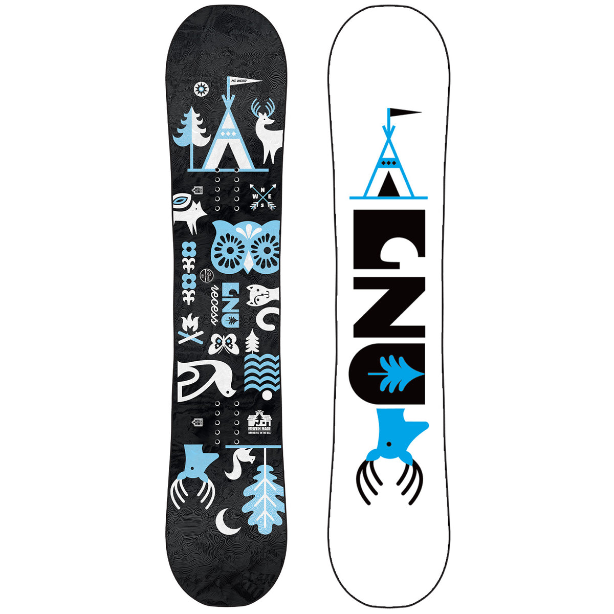 GNU Recess Asym BTX Snowboard - Toddlers' 2023